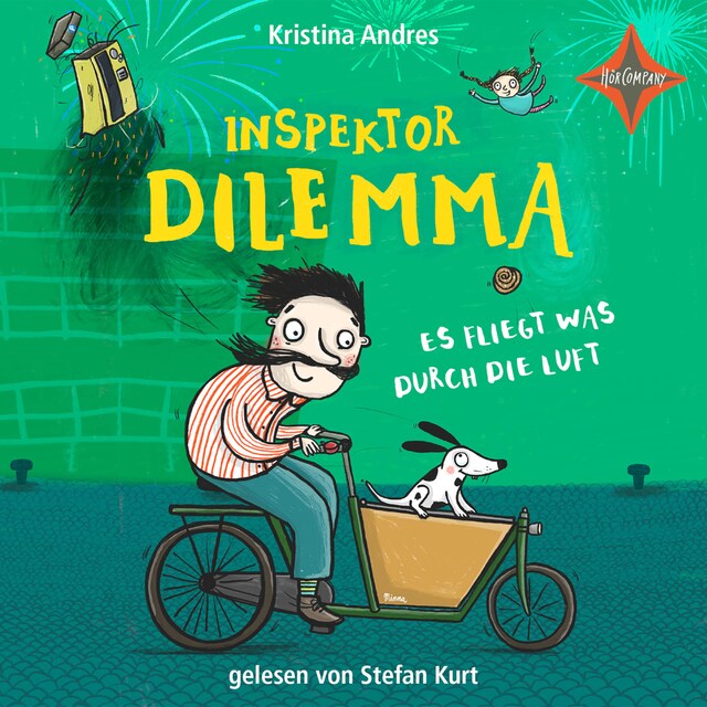 Couverture de livre pour Inspektor Dilemma - Es fliegt was durch die Luft (ungekürzt)