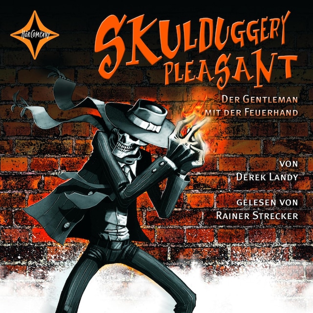 Bogomslag for Der Gentleman mit der Feuerhand - Skulduggery Pleasant, Teil 1 (gekürzt)