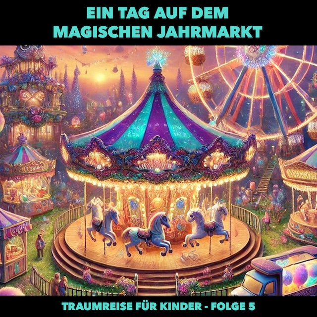 Buchcover für Traumreisen für Kinder, Folge 5: Ein Tag auf dem magischen Jahrmarkt