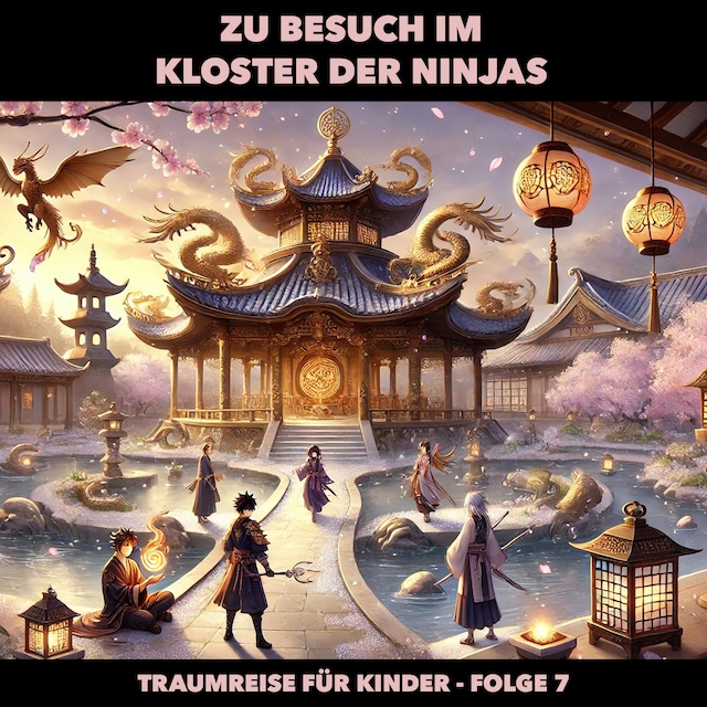 Buchcover für Traumreisen für Kinder, Folge 7: Zu Besuch im Kloster der Ninjas