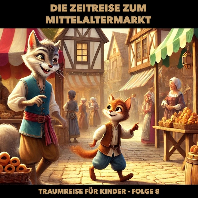 Buchcover für Traumreisen für Kinder, Folge 8: Die Zeitreise zum Mittelaltermarkt