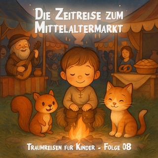 Traumreisen für Kinder, Folge 8: Die Zeitreise zum Mittelaltermarkt als Hörbuch