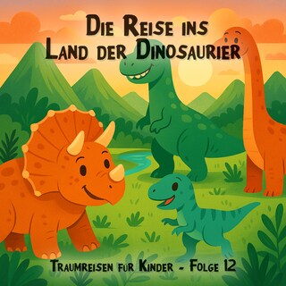 Traumreisen für Kinder, Folge 12: Die Reise ins Land der Dinosaurier (ungekürzt) als Hörbuch