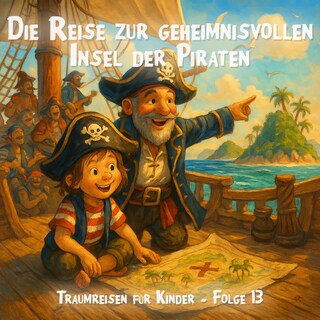 Traumreisen für Kinder, Folge 13: Die Reise zur geheimnisvollen Insel der Piraten (ungekürzt) als Hörbuch