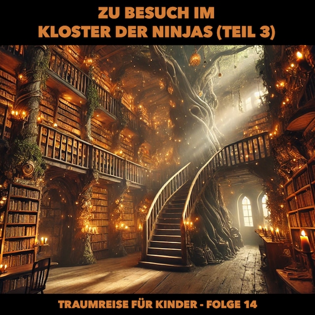 Buchcover für Traumreisen für Kinder, Folge 14: Zu Besuch im Kloster der Ninjas (Teil 3) (ungekürzt)