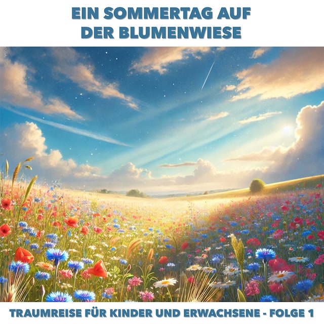 Okładka książki dla Traumreisen für Erwachsene und Kinder, Folge 1: Ein Sommertag auf der Blumenwiese (ungekürzt)