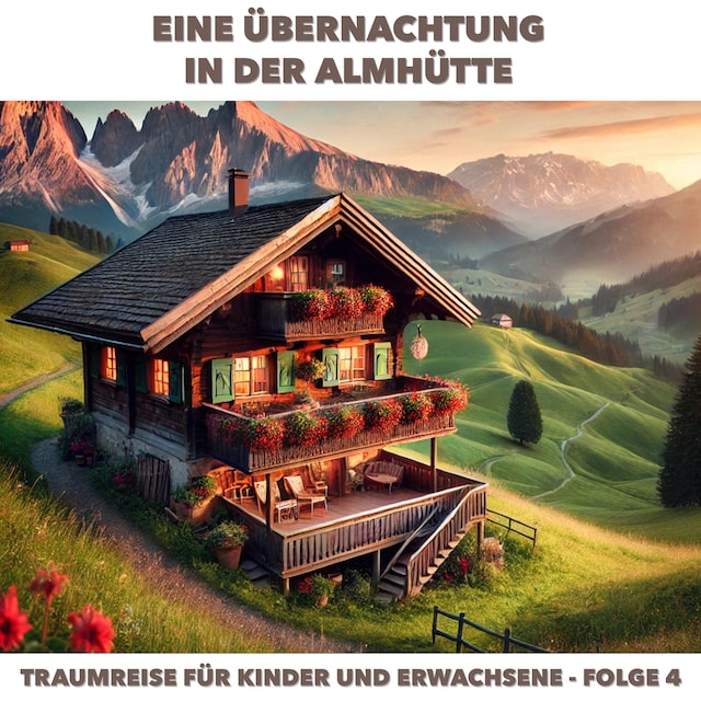 Buchcover für Traumreisen für Erwachsene und Kinder, Folge 4: Eine Übernachtung in der Almhütte (ungekürzt)