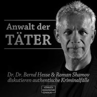 Anwalt der Täter - Dr. Dr. Bernd Hesse und Roman Shamov diskutieren zu authentischen Kriminalfällen (ungekürzt)