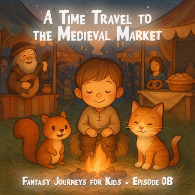 Fantasy Journeys for Kids, Episode 8: A Time Travel to the Medieval Market (ungekürzt)