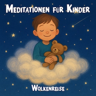 Meditationen für Kinder - Geführte Meditationsübungen für Kinder, kindgerechte Achtsamkeitsübungen, Entspannungsübungen für Kinder, Wolkenreise (ungekürzt) als Hörbuch