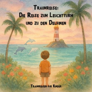 Traumreisen für Kinder, Traumreise: Die Reise zum Leuchtturm und zu den Delfinen (Ungekürzt) als Hörbuch
