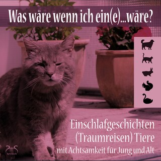Was wäre wenn ich ein(e)...wäre? Einschlafgeschichten (Traumreisen) Tiere mit Achtsamkeit für Jung und Alt - Einen Tag als Hund, Katze, Hase, Schwan, Eichhörnchen erleben (Ungekürzt) als Hörbuch