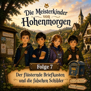 Der flüsternde Briefkasten und die falschen Schilder, Staffel 1: Die Meisterkinder von Hohenmorgen - Die Meisterkinder von Hohenmorgen, Folge 7 (ungekürzt) als Hörbuch