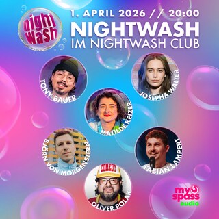 NightWash Live, April 2026 (ungekürzt) als Hörbuch