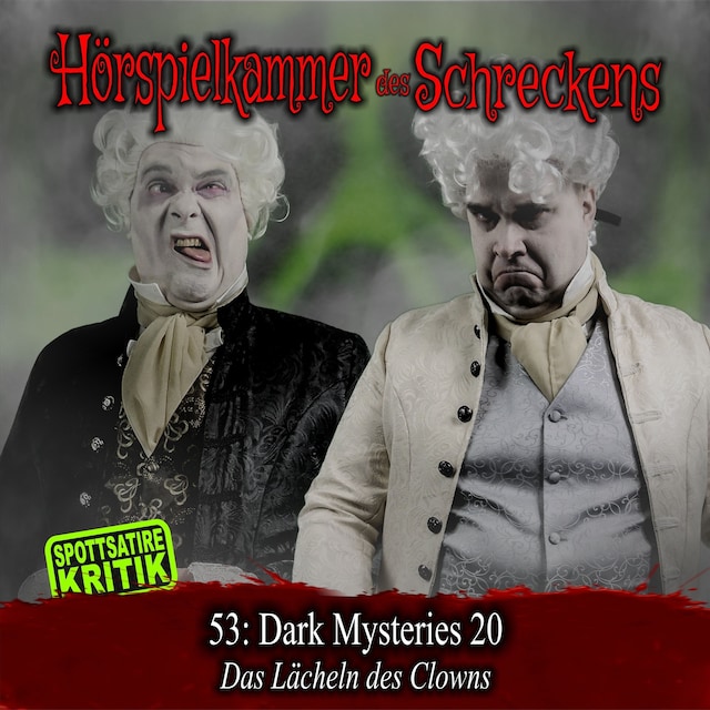 Book cover for Folge 53: Dark Mysteries 20 - Das Lächeln des Clowns