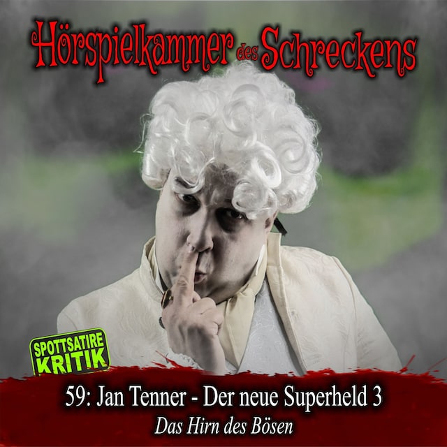 Book cover for Folge 59: Jan Tenner - Der neue Superheld 3 - Das Hirn des Bösen