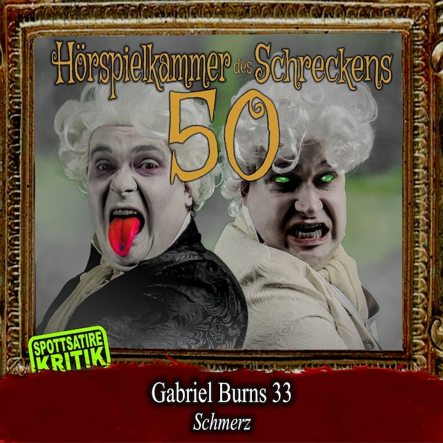 Bokomslag for Folge 50: Gabriel Burns 33 - Schmerz
