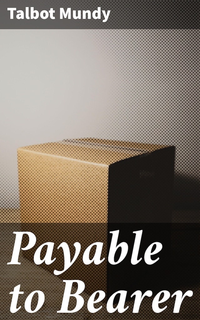 Okładka książki dla Payable to Bearer