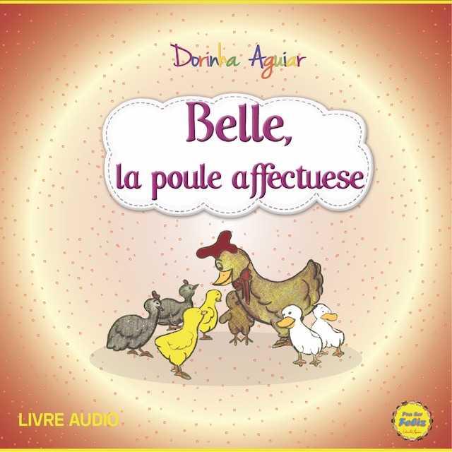 Portada de libro para Belle, la poule affectuese