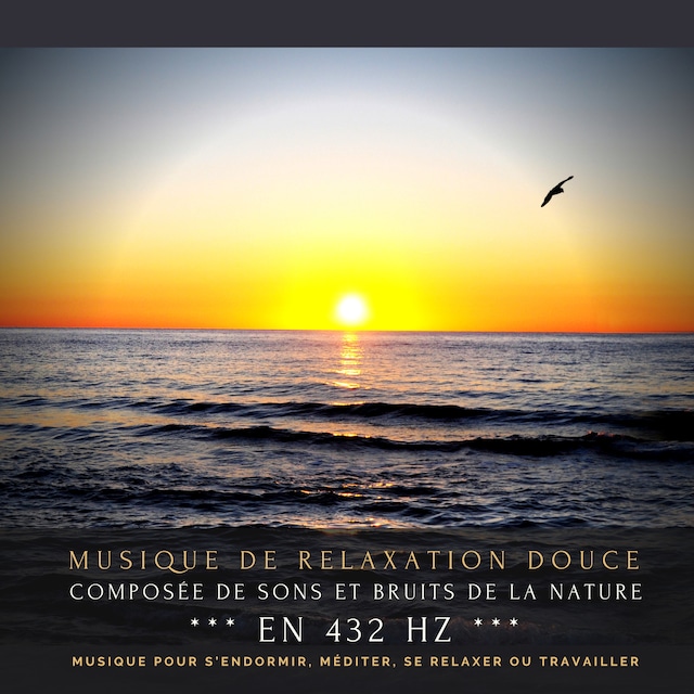 Copertina del libro per Musique de relaxation douce composée de sons et bruits de la nature en 432 Hz