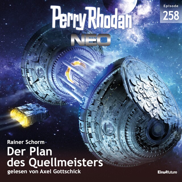 Book cover for Perry Rhodan Neo 258: Der Plan des Quellmeisters
