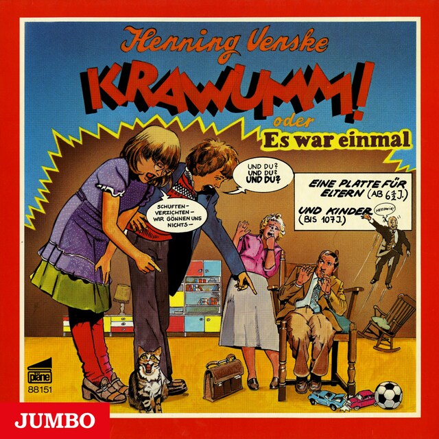 Copertina del libro per Krawumm! oder Es war einmal