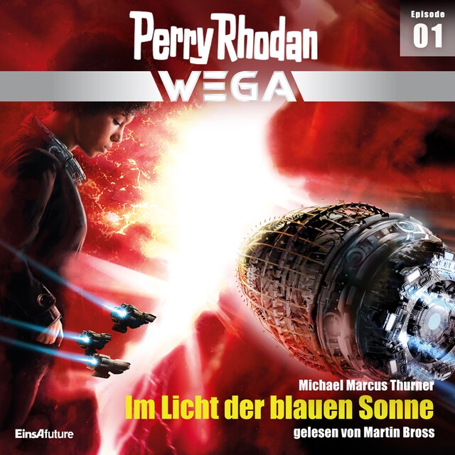 Bogomslag for Perry Rhodan Wega Episode 01: Im Licht der blauen Sonne