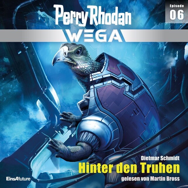 Book cover for Perry Rhodan Wega Episode 06: Hinter den Truhen
