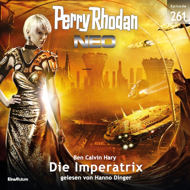 Book cover for Perry Rhodan Neo 261: Die Imperatrix
