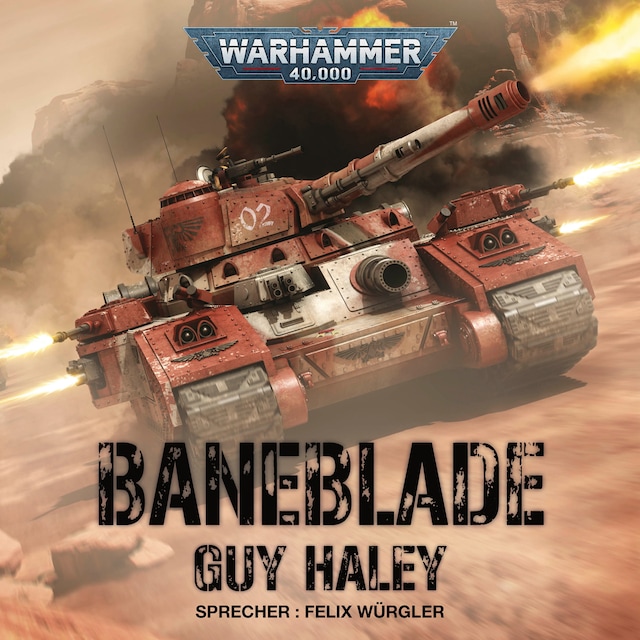 Book cover for Warhammer 40.000: Baneblade