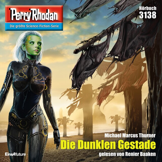 Book cover for Perry Rhodan 3138: Die Dunklen Gestade