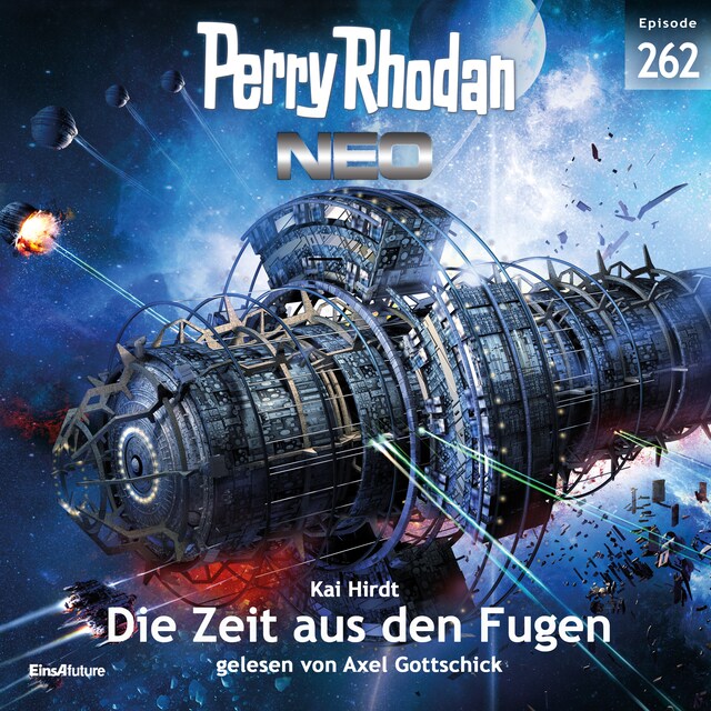 Book cover for Perry Rhodan Neo 262: Die Zeit aus den Fugen