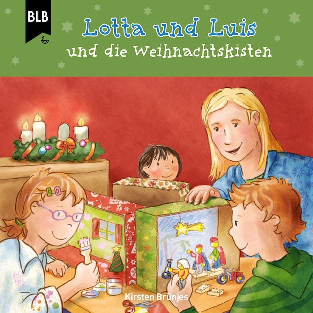 Book cover for Lotta und Luis und die Weihnachtskisten