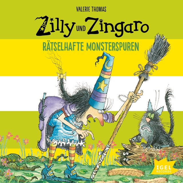 Book cover for Zilly und Zingaro. Rätselhafte Monsterspuren