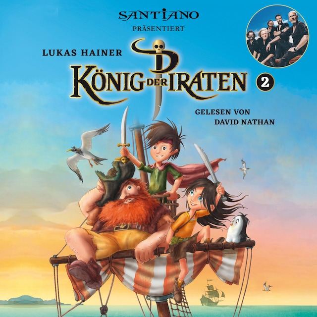 Boekomslag van Lukas Hainer: König der Piraten 2 - präsentiert von Santiano