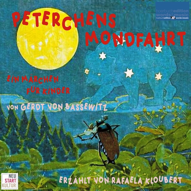 Kirjankansi teokselle Peterchens Mondfahrt