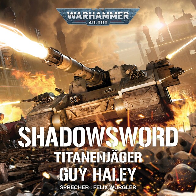 Portada de libro para Warhammer 40.000: Shadowsword