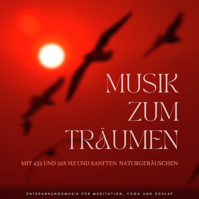 Buchcover für Musik zum Träumen mit 432 und 528 Hz und sanften Naturgeräuschen