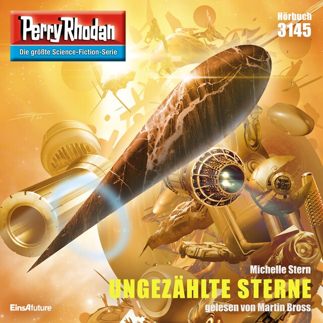 Book cover for Perry Rhodan 3145: UNGEZÄHLTE STERNE
