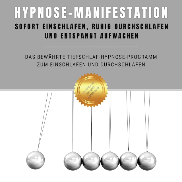 Buchcover für Hypnose-Manifestation: Bewährte Hypnose zum Einschlafen und Durchschlafen
