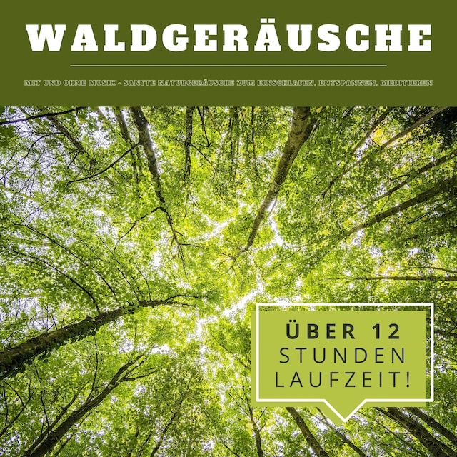 Buchcover für Waldgeräusche mit und ohne Musik (XXL Bundle)