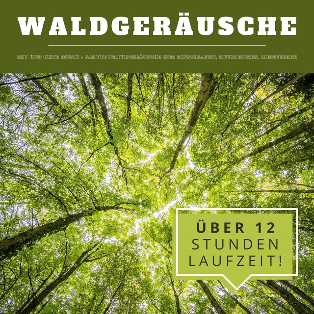 Buchcover für Waldgeräusche mit und ohne Musik (XXL Bundle)