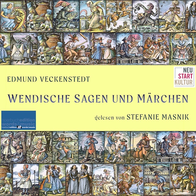 Portada de libro para Wendische Sagen und Märchen