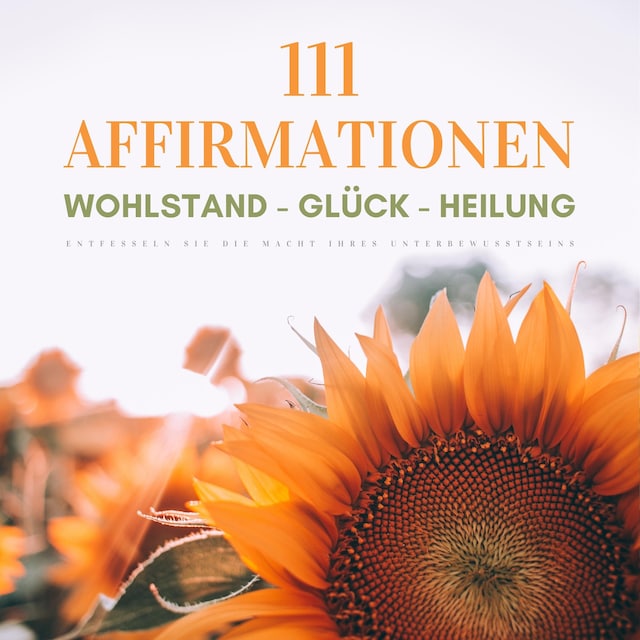 Bokomslag for 111 Affirmationen: Wohlstand - Glück - Heilung