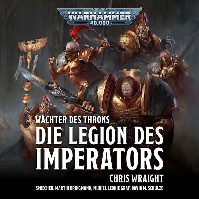 Boekomslag van Warhammer 40.000: Wächter des Throns 1