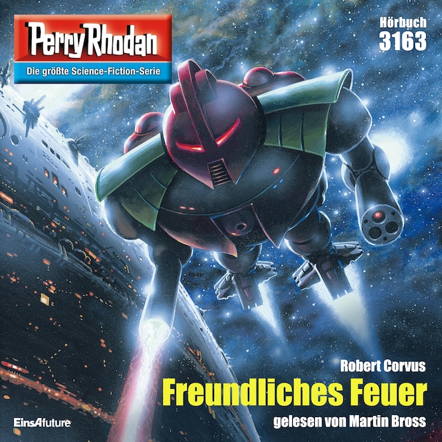 Book cover for Perry Rhodan 3163: Freundliches Feuer