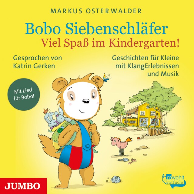Book cover for Bobo Siebenschläfer. Viel Spaß im Kindergarten!