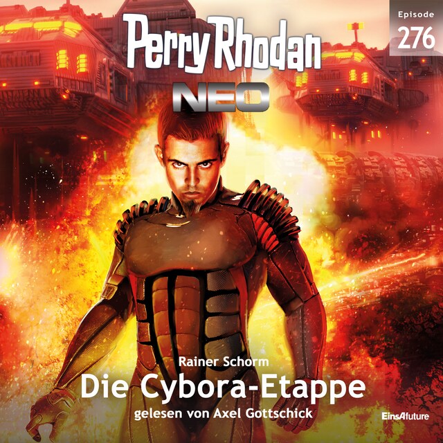 Book cover for Perry Rhodan Neo 276: Die Cybora-Etappe