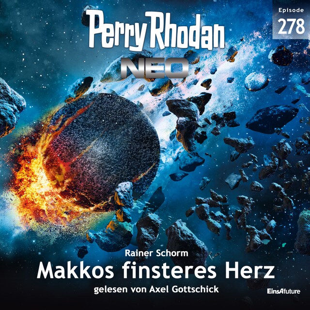 Book cover for Perry Rhodan Neo 278: Makkos finsteres Herz