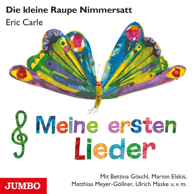 Buchcover für Die kleine Raupe Nimmersatt. Meine ersten Lieder